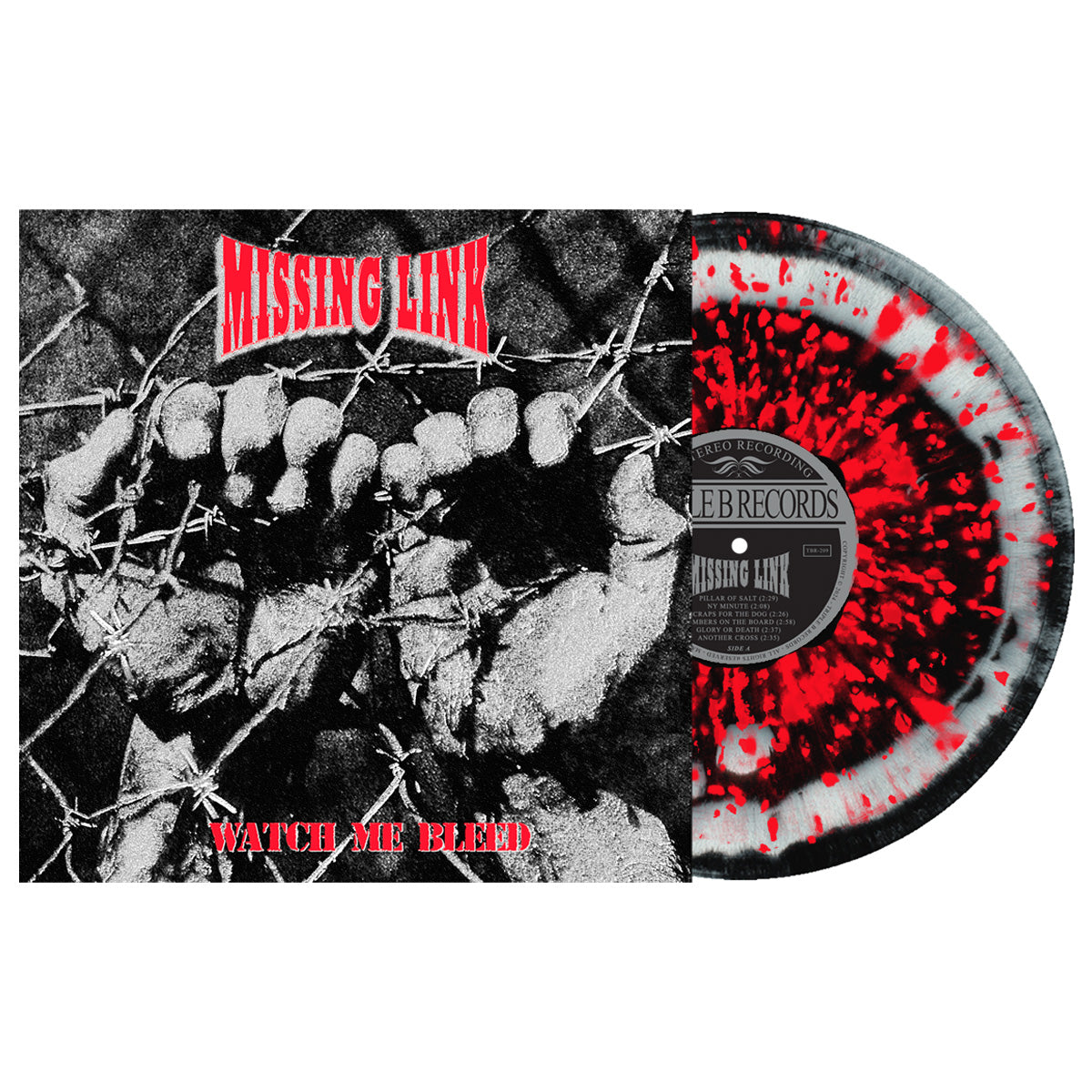 Missing Link - Watch Me Bleed CD / LP – Triple B Records