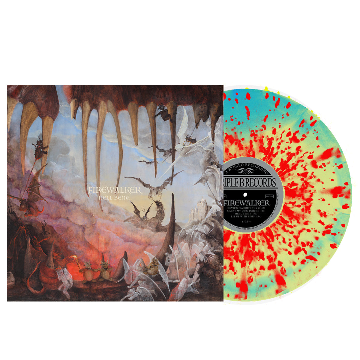Firewalker - Hell Bent LP – Triple B Records