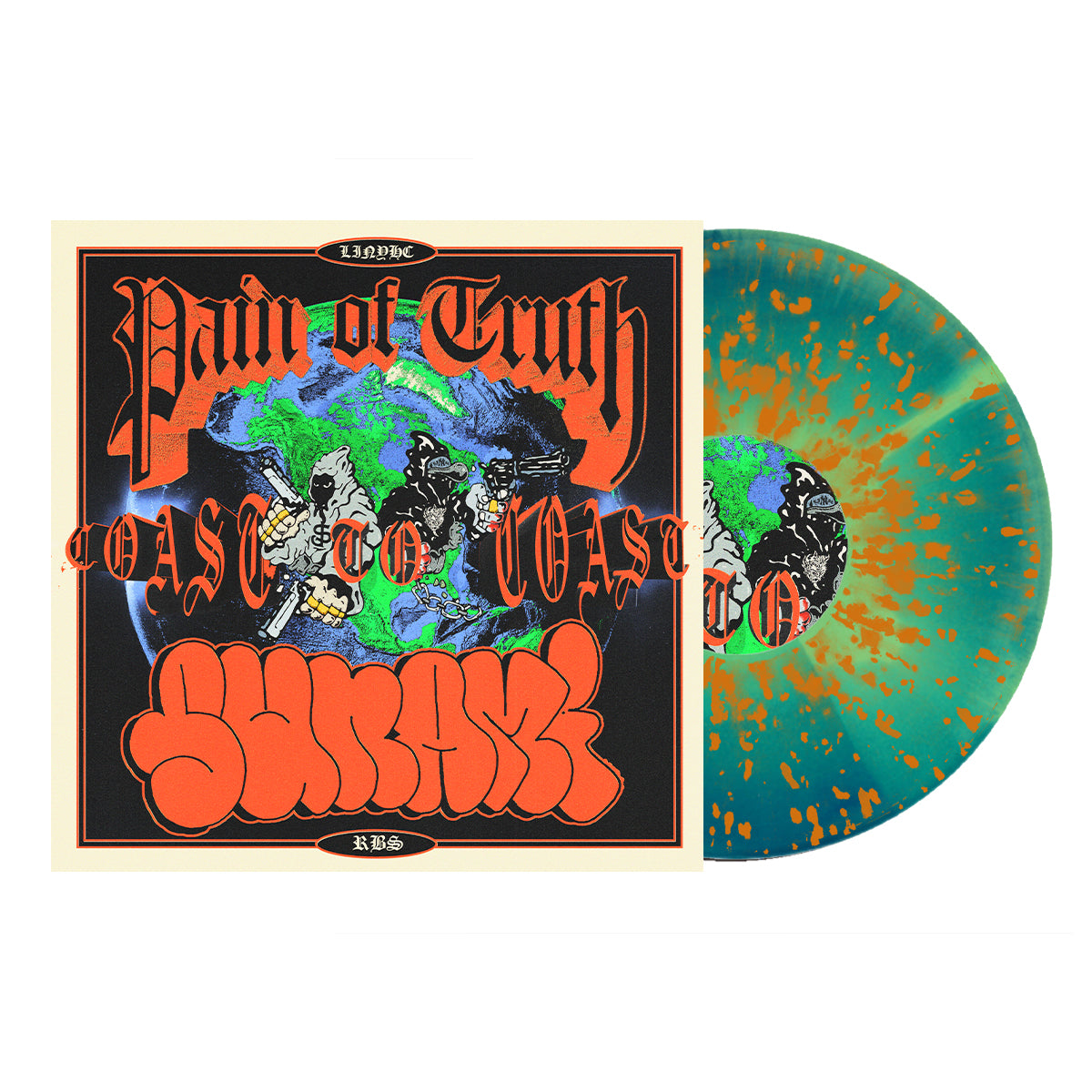 PAIN OF TRUTH / SUNAMI - Coast To Coast Split CD / 12