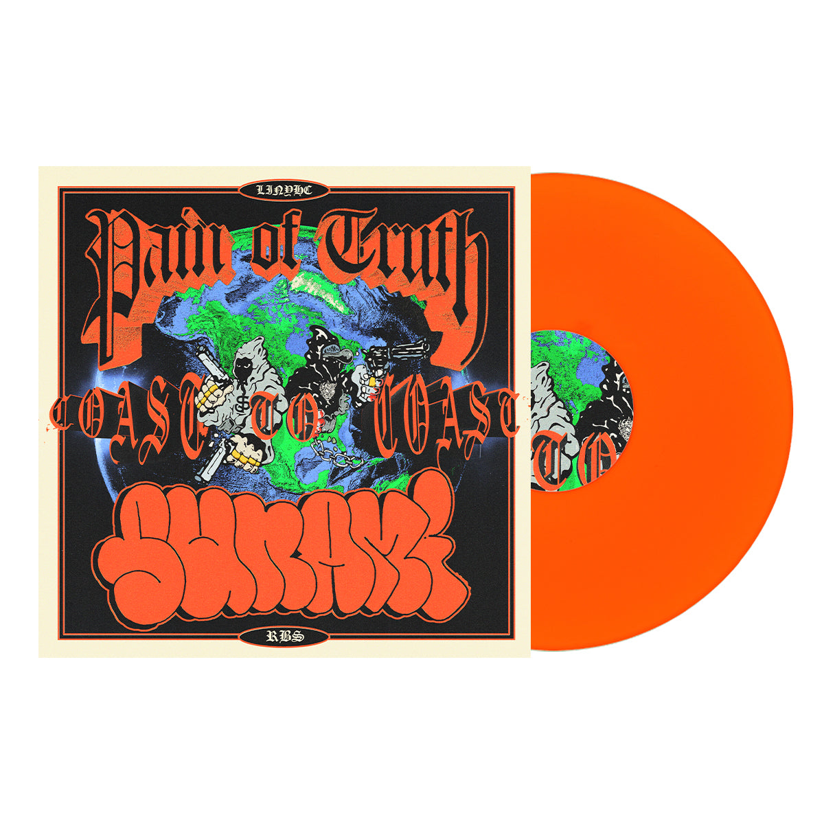 PAIN OF TRUTH / SUNAMI - Coast To Coast Split CD / 12