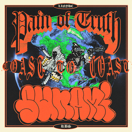 PAIN OF TRUTH / SUNAMI - Coast To Coast Split CD / 12" (Pre-Order)