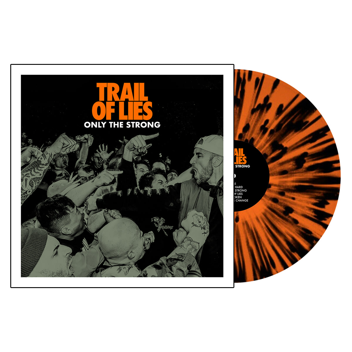 TRAIL OF LIES Only the Strong CD LP – Triple B Records