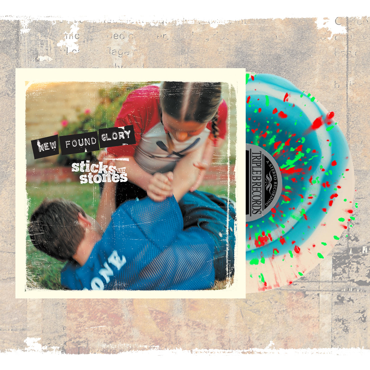 New Found Glory - Sticks & Stones 20 Year Anniversary LP – Triple