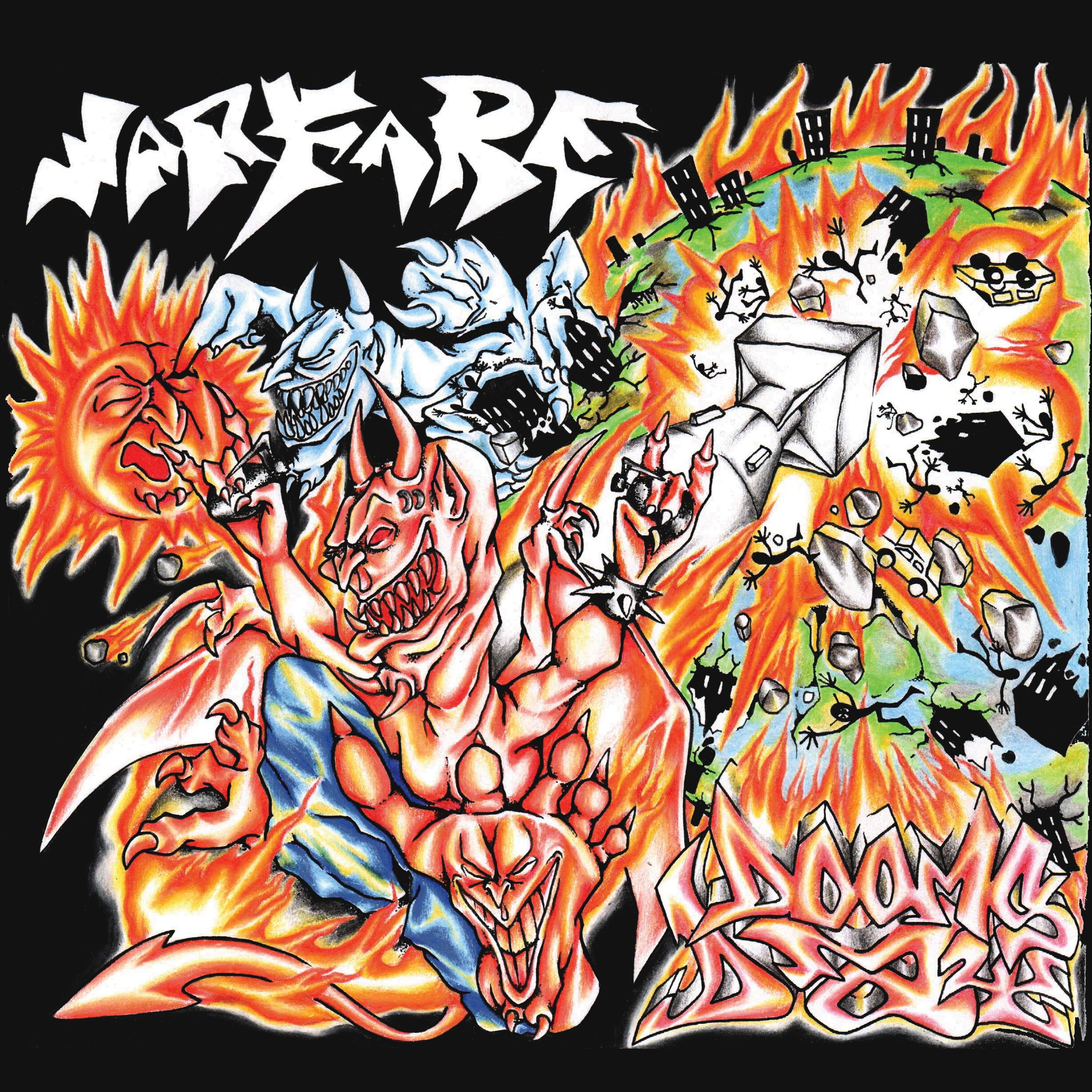 WARFARE - Doomsday CD / Gatefold LP – Triple B Records